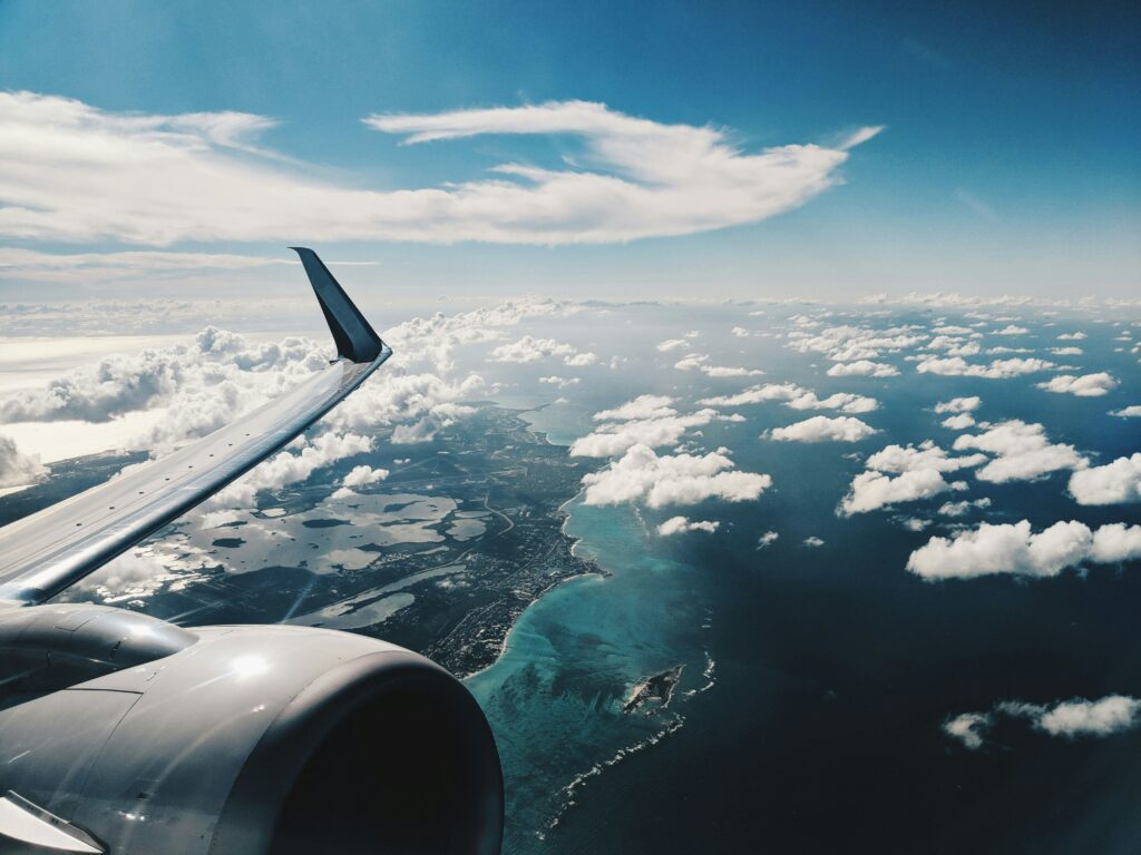 plane view