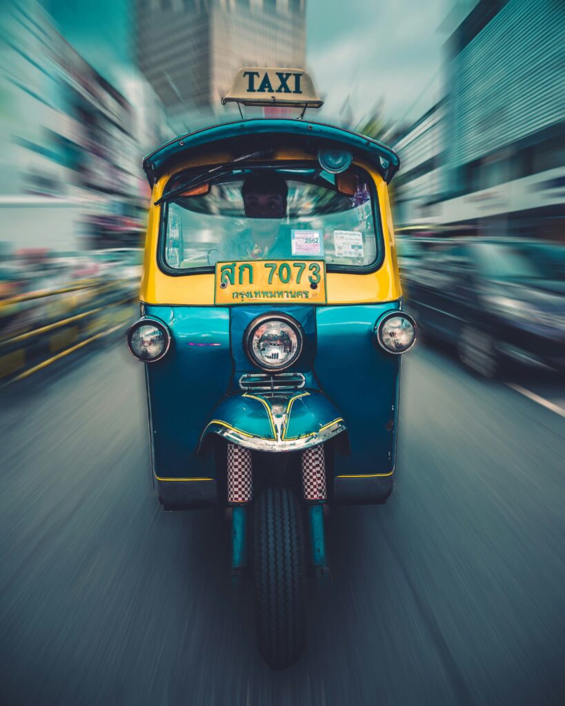 taxi rickshaw