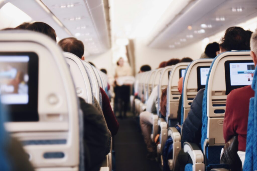 inside plane